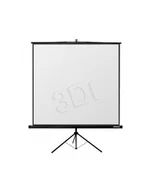 Ekrany projekcyjne - EKRAN RECZNY NA TRÓJNOGU CRYSTAL LINE TRIPOD 160x160 cm - miniaturka - grafika 1
