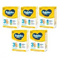 Bebiko Junior 3 Odżywcza formuła na bazie mleka dla dzieci powyżej 1. roku życia Zgrzewka 5 x 600 g - Mleko modyfikowane - miniaturka - grafika 1