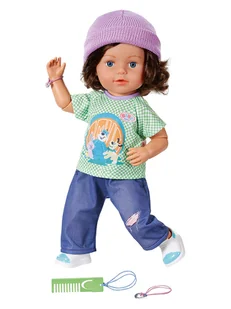 Baby Born Lalka "BABY Born Brother Play & Style" - 4+ - Lalki dla dziewczynek - miniaturka - grafika 1