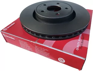 Klocki oraz przednie tarcze hamulcowe 350mm H.D. brake BREMBO Dodge Durango 2011- - Tarcze hamulcowe - miniaturka - grafika 3
