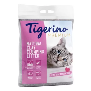Tigerino Canada Style / Premium żwirek dla kota - zapach pudru dziecięcego - 12 kg (ok. 12 l) - Żwirek dla kotów - miniaturka - grafika 1