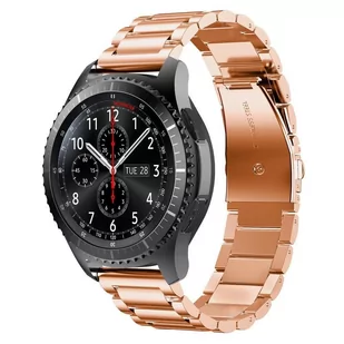 Cadorabo Stal Nierdzewna Bransoleta (Pasek) 20Mm Kompatybilny Z Samsung Galaxy Watch 42Mm / S2 Classic W Różowe Złoto - Bransoleta Zamienna (Pasek) .. - Akcesoria do smartwatchy - miniaturka - grafika 1