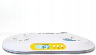 Waga Niemowlęca Lcd, Tarowanie, Hold, 20Kg, Wbudowana Miara - Wagi dla niemowląt - miniaturka - grafika 1