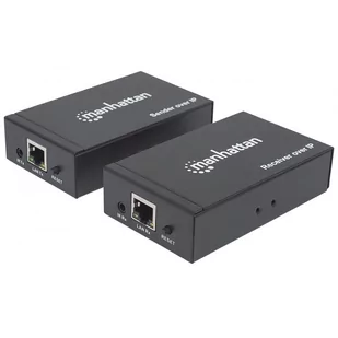 Manhattan System przekazu sygnału AV Intracom 207959 Extender AV HDMI over IP Cat6/6a/7 1080p do 120m IR 207959 - Inne akcesoria audio-wideo - miniaturka - grafika 2