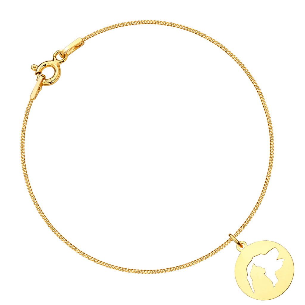 MYNESS Bransoletka z pieskiem i kotkiem /1832/