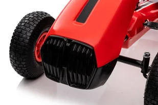 Gokart na Pedały G208 Czerwony - Pojazdy elektryczne dla dzieci - miniaturka - grafika 6