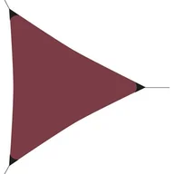 Parasole ogrodowe - Żagiel przeciwsłoneczny PROGARDEN 984461 Bordowy 360 x 360 x 360 cm - miniaturka - grafika 1