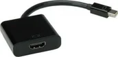 Złącza, przejściówki, adaptery - Value Adapter AV DisplayPort Mini - HDMI czarny - miniaturka - grafika 1