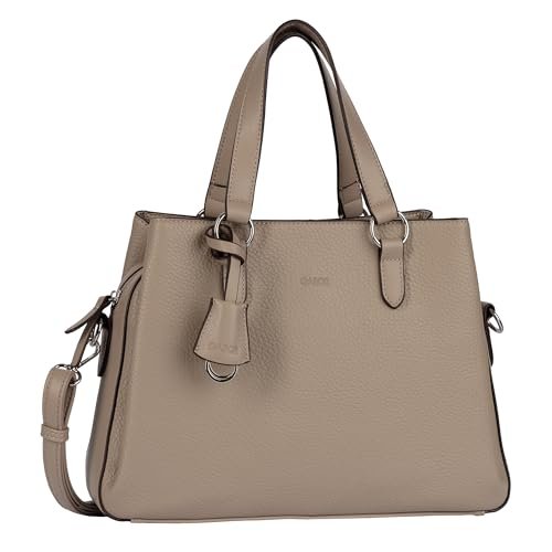 Gabor bags Kalilla damska torba na ramię Shopper z zamkiem błyskawicznym, średnia wielkość, beżowy, M, Classic