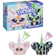 Maskotki i pluszaki - Zestaw maskotek HASBRO Furby Furbisie Greenie-Meanie i May-May G03975L0 - miniaturka - grafika 1