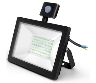 Aigostar - LED Naświetlacz z czujnikiem LED/50W/230V 6400K IP65 czarny - Lampy ogrodowe - miniaturka - grafika 1