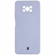 Etui i futerały do telefonów - Bizon Etui Case Silicone do Xiaomi Poco X3 / NFC / Pro jasnofioletowe - miniaturka - grafika 1