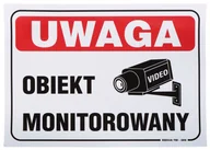 Akcesoria do monitoringu - NAKLEJKA N-35X25/R - miniaturka - grafika 1