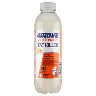 4Move Vitamin Water Fat Killer Napój niegazowany smak grejpfruta i cytryny 556 ml - Napoje energetyczne i izotoniczne - miniaturka - grafika 1