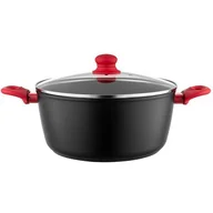 Garnki - Garnek aluminiowy Mars z pokrywką 28 cm 6,4 l - miniaturka - grafika 1