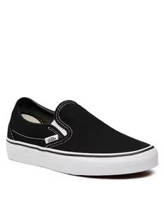 Vans Tenisówki Classic Slip-On VN-0EYEBLK Czarny - Trampki męskie - miniaturka - grafika 1