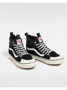 Vans Skórzane sneakersy w kolorze czarnym - Trampki damskie - miniaturka - grafika 1