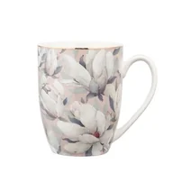 Kubki - Kubek porcelanowy Magnolia w kwiaty 350 ml różowy - miniaturka - grafika 1