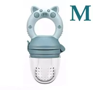 Gryzaki dla dzieci - Gryzak smoczek do podawania pokarmu na owoce i warzywa BLW M - miniaturka - grafika 1