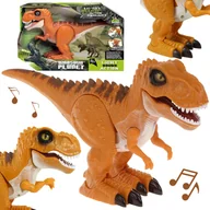 Zabawki interaktywne dla dzieci - Dinozaur Efekty Świetlne I Dźwiękowe Ruchomy Świecące Oczy Odgłosy Ryku - miniaturka - grafika 1