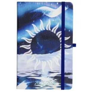 Kalendarz szkolny 2025/26 A5 tyg. Salsa zorza - Kalendarze - miniaturka - grafika 1