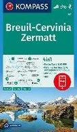 Atlasy i mapy - Breuil-Cervinia Zermatt, 1:50 000 - Księgarnie ArtTarvel.pl: KRAKÓW - ŁÓDŹ - POZNAŃ - WARSZAWA Kompass - miniaturka - grafika 1