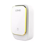 Ładowarki do telefonów - Ładowarka sieciowa LDNIO A4405 4USB, Lampa LED + Kabel USB-C - miniaturka - grafika 1