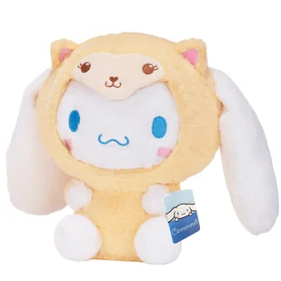 Cinnamoroll Oryginalna Maskotka 24 cm Puchaty Pluszak Żółte Przebranie - Maskotki i pluszaki - miniaturka - grafika 1