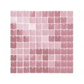 Dekoracje i nakrycia stołu na imprezę - Panel dekoracyjny przezroczyste tło 30x30 cm różowy - miniaturka - grafika 1