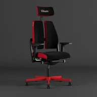 Fotele gamingowe - fotel biurowy gamingowy Nowy Styl XiliumG red edition - miniaturka - grafika 1
