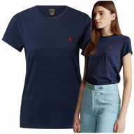 Koszulki i topy damskie - t-shirt polo ralph lauren premium damska koszulka granatowa małe logo t-shirt polo ralph lauren premium damska koszulka granatowa małe logo r.L - miniaturka - grafika 1