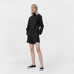Damskie spodenki dresowe GUESS ELLY SHORTS - Spodnie sportowe damskie - miniaturka - grafika 1