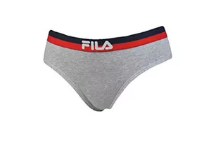 Majtki damskie - FILA Fila Damskie stringi FU6049, szare, XL FU6049 - grafika 1