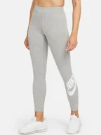 Spodnie sportowe damskie - Legginsy sportowe damskie Nike W Nsw Essntl Gx Hr Lggng Ftra CZ8528-063 XS Szare (194502820867) - miniaturka - grafika 1