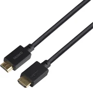 Kable komputerowe i do monitorów - Kabel Deltaco Ultra High Speed HDMI kabelis DELTACO 4m, eARC, QMS, 8K 60Hz, 4K 120Hz, LSZH, juodas / HU-40-LSZH - miniaturka - grafika 1