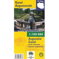 Atlasy i mapy - TD Mapy Kanał Augustowski Mapa turystyczna 1:100 000 - Agencja TD - miniaturka - grafika 1