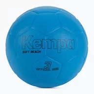 Piłka ręczna - Piłka do piłki ręcznej Kempa Soft neonowa niebieska rozmiar 3 - miniaturka - grafika 1