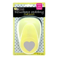 Przybory szkolne - Dalprint Dziurkacz ozdobny Serce 75 mm - miniaturka - grafika 1