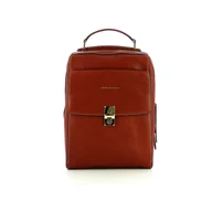 Plecaki - Piquadro, Zaino Porta PC Brązowy, male, - miniaturka - grafika 1