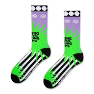 Skarpetki damskie - Zooksy, Skarpetki fluo, FREEDOM - ZOOKSY x WEDZICKA, różnokolorowe, 41/46 - miniaturka - grafika 1