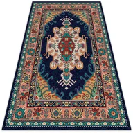 Dywany - Dywan winylowy do domu Ludowe tekstury 150x225 cm - miniaturka - grafika 1