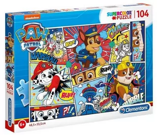 Clementoni Puzzle 104 Paw Patrol - Puzzle - miniaturka - grafika 4