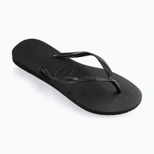 Japonki damskie Havaianas Slim black - Klapki i japonki damskie - miniaturka - grafika 1