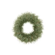 Choinki - Wianek z folii PCV 25 cm zielony - miniaturka - grafika 1