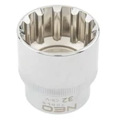 Klucze i nasadki - NEO-TOOLS Nasadka 08-599 Spline 1/2 cala 32 mm - miniaturka - grafika 1