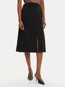 Spódnice - Rinascimento Spódnica midi CFC0122491003 Czarny Regular Fit - miniaturka - grafika 1