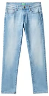 Spodnie męskie - United Colors of Benetton Spodnie męskie 44ikue00l dżinsy, jasnoniebieski dżins 917, 26, Jasnoniebieski dżins 917, 50 - miniaturka - grafika 1
