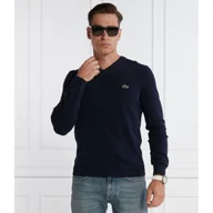 Swetry męskie - Lacoste Sweter | Regular Fit - miniaturka - grafika 1