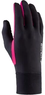 Rękawiczki - Viking, Rękawiczki do biegania damskie, Viking Runway Multifunction czarno-różowe 140-18-2740-46, rozmiar 6 - miniaturka - grafika 1