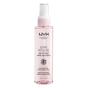 NYX Professional Makeup Professional Makeup - BARE WITH ME Primer - Multitasking Spray - Wielozadaniowa mgiełka utrwalająca NYXWPSMUT - Utrwalacze do makijażu - miniaturka - grafika 2